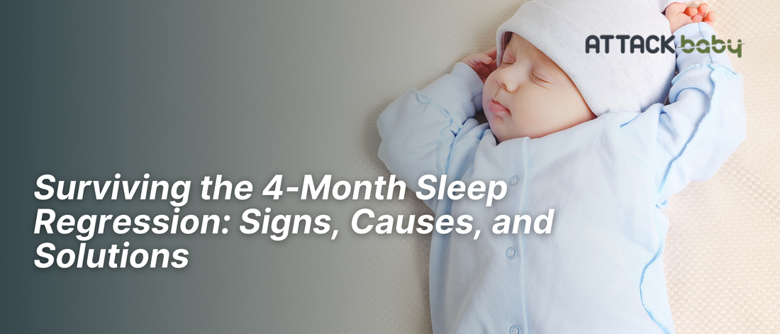 Surviving the 4-Month Sleep Regression: Signs, Causes, and Solutions