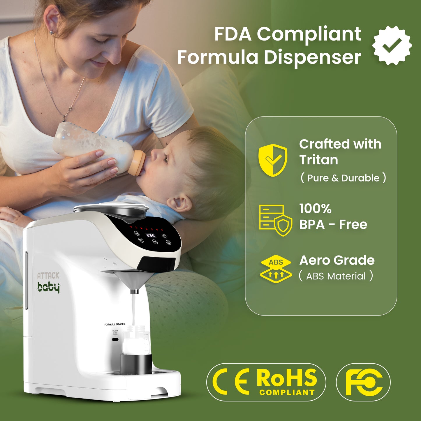 Attack Baby Smart Formula Dispenser