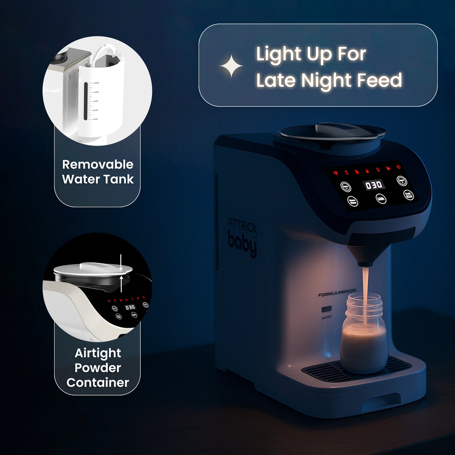 Attack Baby Smart Formula Dispenser